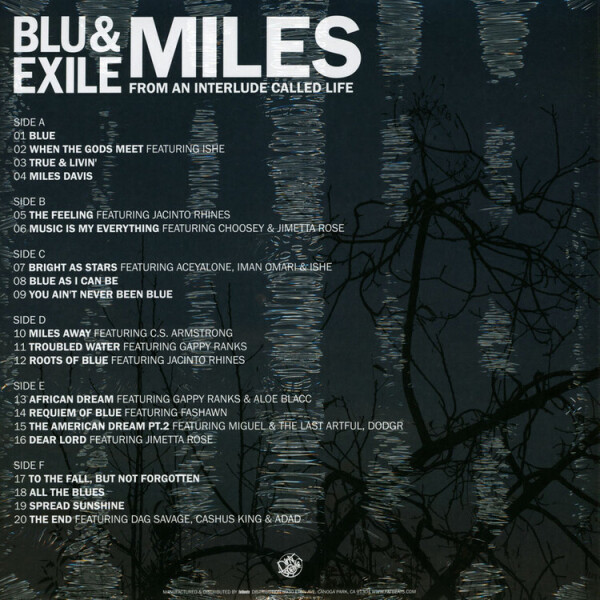 Blu & Exile - Miles (3LP) (Back)