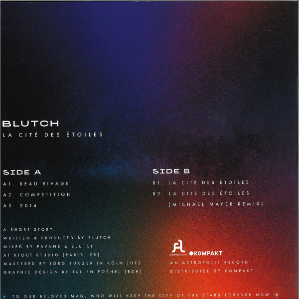 Blutch - La Cité Des Etoiles (Back)