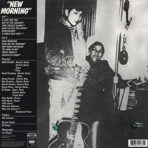 Bob Dylan - New Morning (180g LP) (Back)