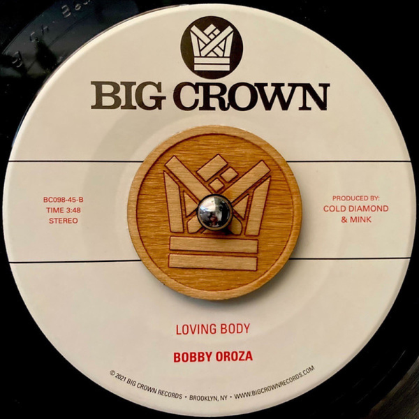 Bobby Oroza - I Got Love / Loving Body (7" Vinyl) (Back)