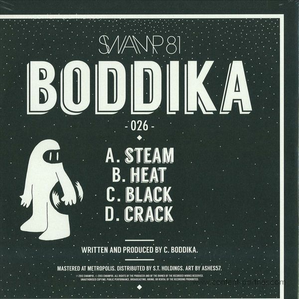 Boddika - Steam Ep (Back)