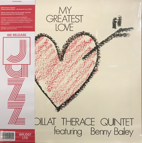 Boillat Thérace Quintet - My Greatest Love (180g Reissue LP, 350g Sleeve)