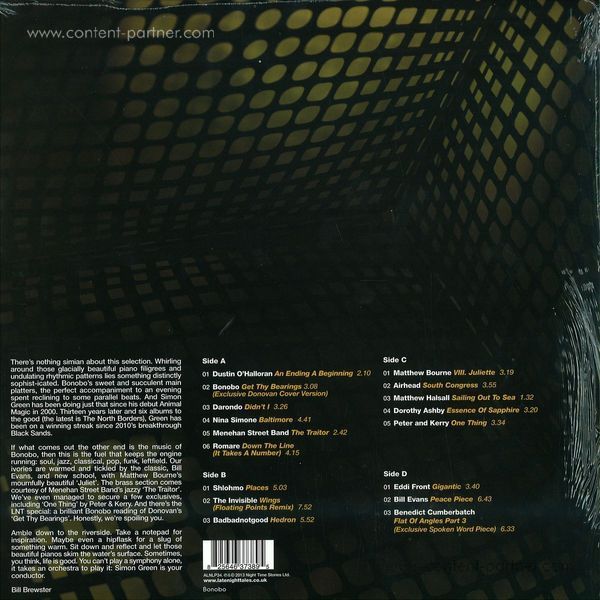 Bonobo - Late Night Tales - V.A. (Back)