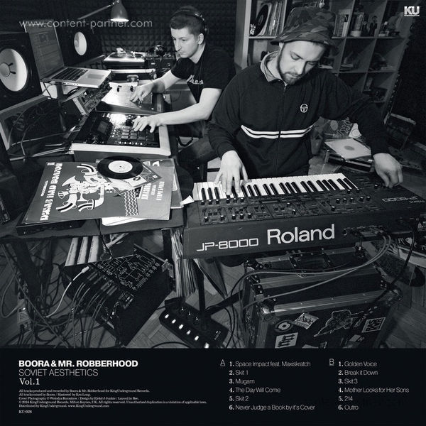 Boora & Mr. Robberhood - Soviet Aesthetics Vol.1 (Back)