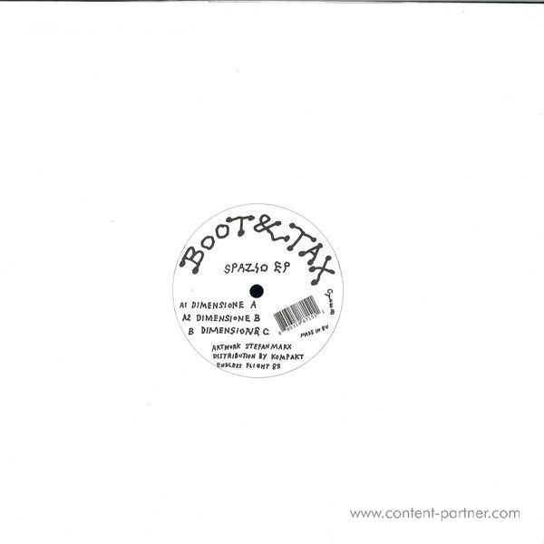 Boot & Tax - Spazio EP (Back)