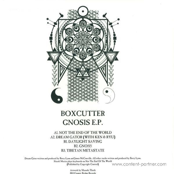 Boxcutter - Gnosis EP (Back)