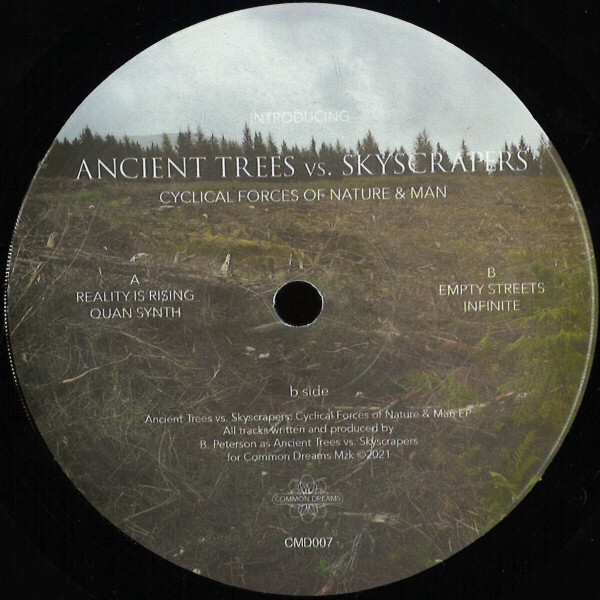 Brad Peterson presents Ancient Trees vs Skyscraper - Cyclical Forces Of Nature & Man (180 gram vinyl 12