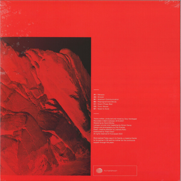 Brainwashed Today - Alarm Phase Red 2x12" (Back)
