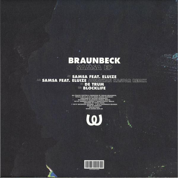 Braunbeck - Samsa EP (Incl. Jonathan Kaspar Remix) (Back)