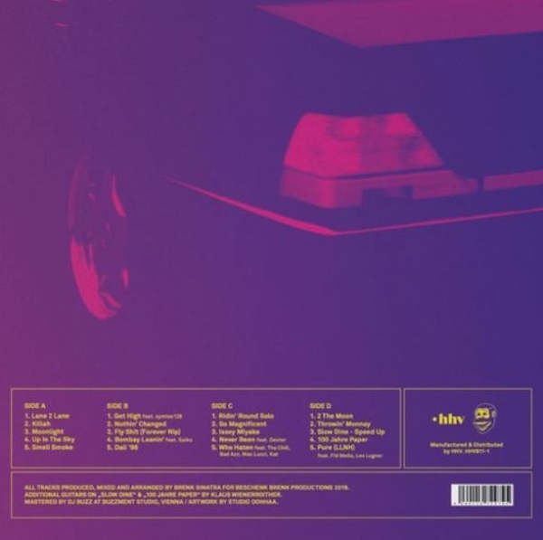 Brenk Sinatra - Midnite Ride II (2LP) (Back)
