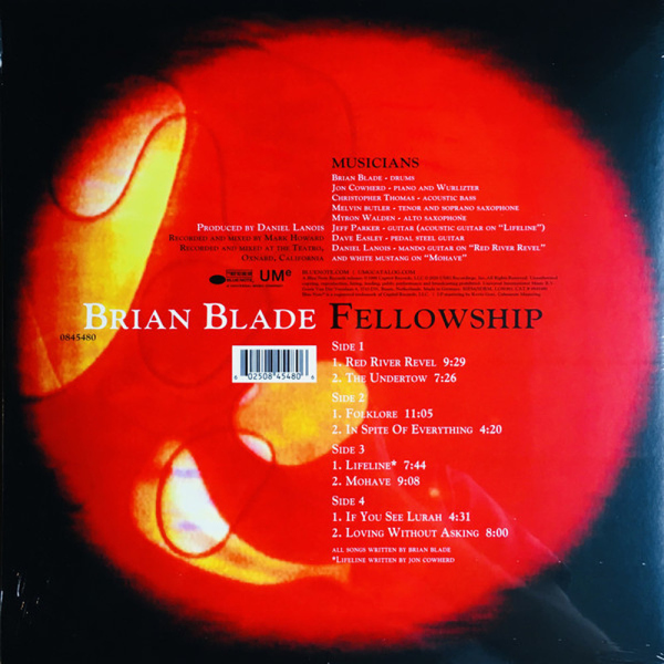 Brian Blade Fellowship - Brian Blade Fellowship (180g Reissue) (Back)