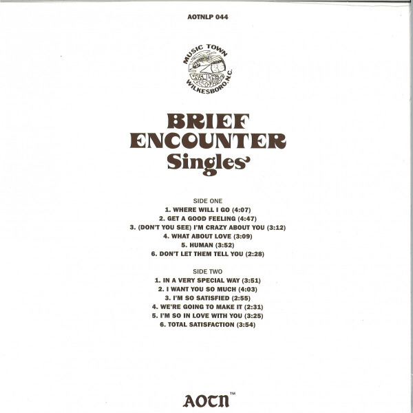 Brief Encounter - Singles (Back)