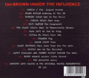 Brown,Ian - Under The Influence (Back)