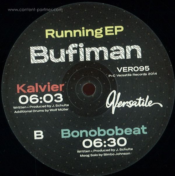 Bufiman - Running EP (Back)