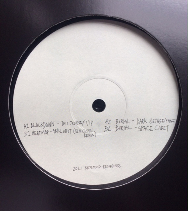 Burial + Blackdown - SHOCK POWER OF LOVE EP (Back)