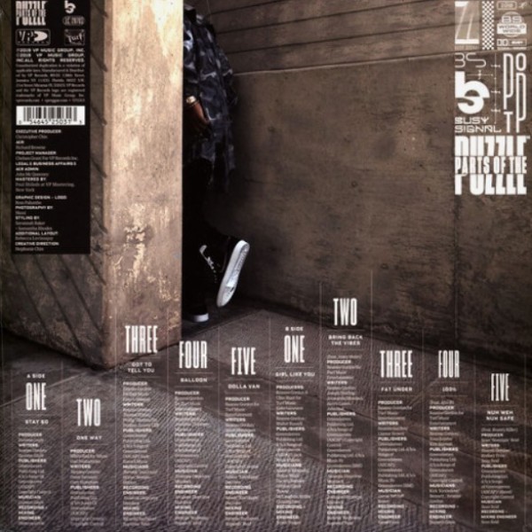 Busy Signal - Parts Of The Puzzle (LP) (Back)