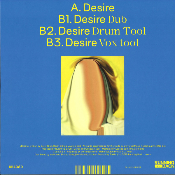 Butch & C. Vogt - Desire Summer Part 1 (Back)