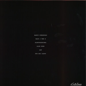 Buttechno - Cherskogo Drive (Back)