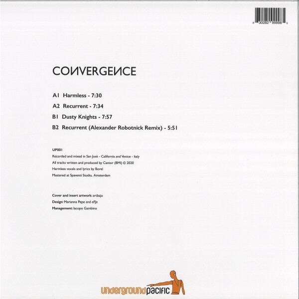 CANTOR - CONVERGENCE EP (Back)