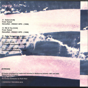 CASTEL - ESTREL (Back)