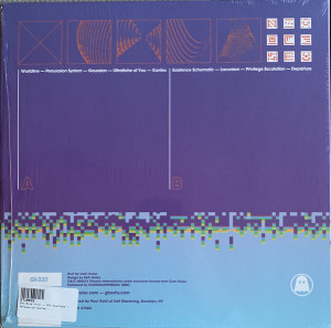 COM TRUISE - PERSUASION SYSTEM LP (Sky Blue Vinyl) (Back)