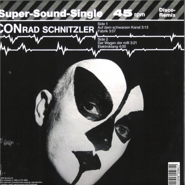 CONRAD SCHNITZLER - AUF DEM SCHWARZEN KANAL (Back)