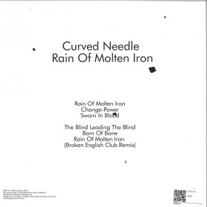 CURVED NEEDLE - RAIN OF MOLTEN IRON (Back)