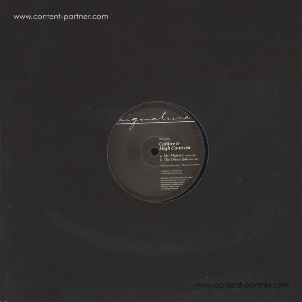 Calibre & High Contrast - Mr. Majestic (Vinyl Only) Repress