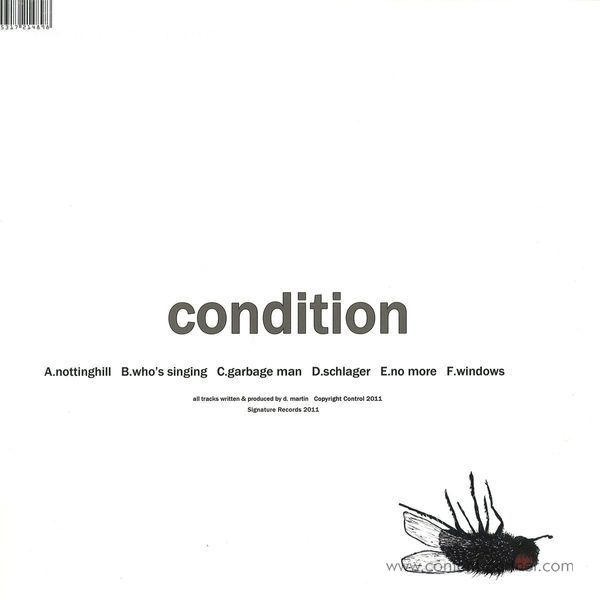 Calibre - Condition + CD (Repress 2017) (Back)