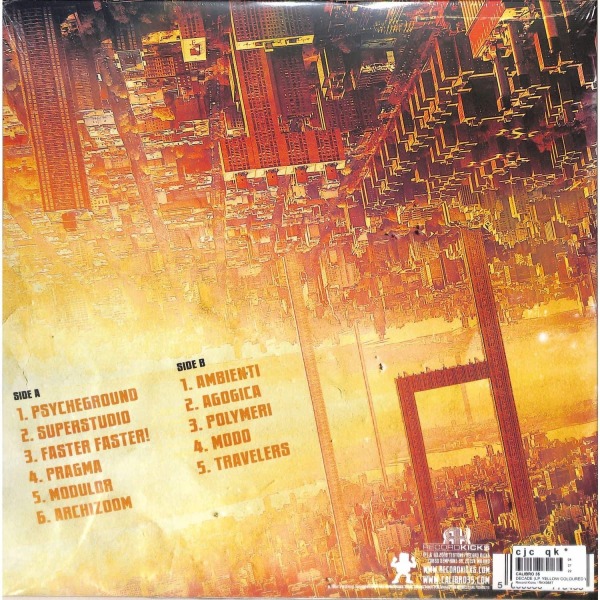 Calibro 35 - Decade (Colored LP) (Back)