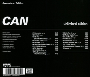 Can - Unlimited Edition (Remastered) (Back)