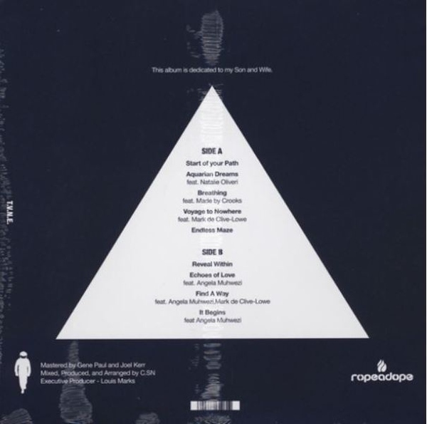 Captain Supernova - The Voyage Never Ends... (LP) (Back)