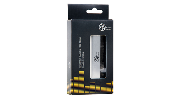 Carbon Fiber Brush for Vinyl - Carbon Fiber Brush - Silver Standard Edition