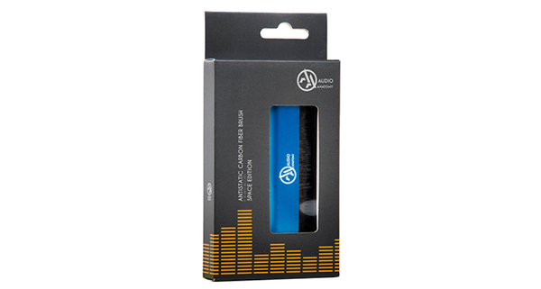 Carbon Fiber Brush for Vinyl - Vinyl Brush - Blue Space Edition