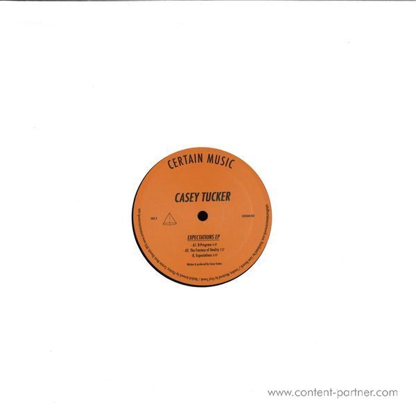 Casey Tucker - Expectations EP (Back)