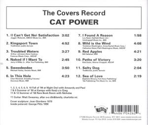 Cat Power - The Covers Record (Back)