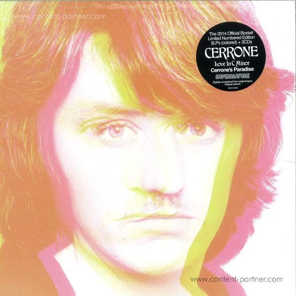 Cerrone - I, II, III (3 Coloured LP+ Boxset + Post