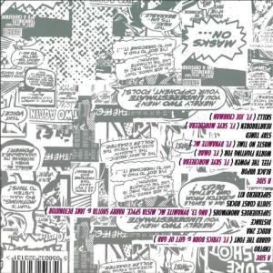 Chali 2Na & Krafty Kuts - Adventures Of A Reluctant Superhero (LP) (Back)