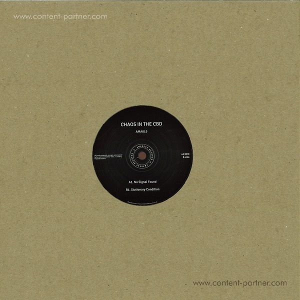 Chaos In The Cbd - No Signal Found EP (Back)