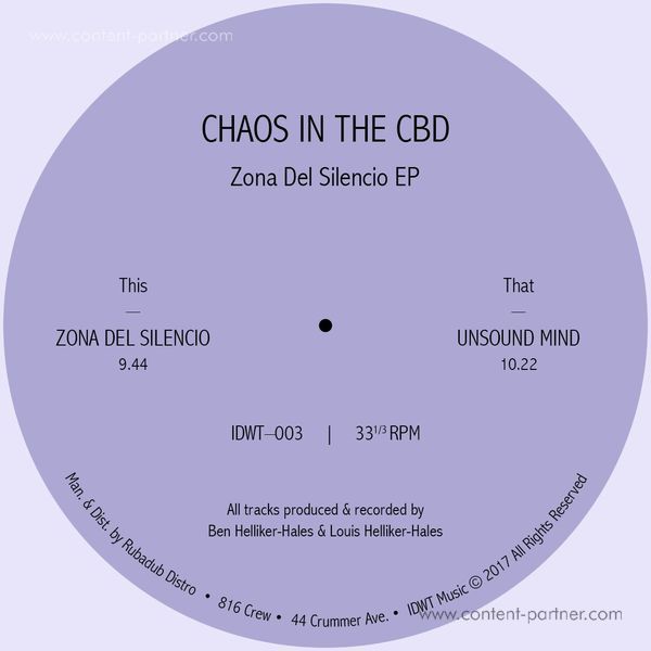 Chaos In The Cbd - Zona Del Silencio Ep