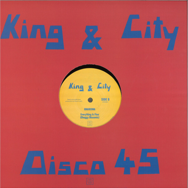 Charisma - Everything Is Fine (Chuggy mix) (140 gram vinyl 12 (Back)