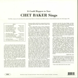Chet Baker - It Could Happen to You (Back)