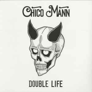 Chico Mann - Double Life (Black & White Haze Colored Vinyl) (Back)
