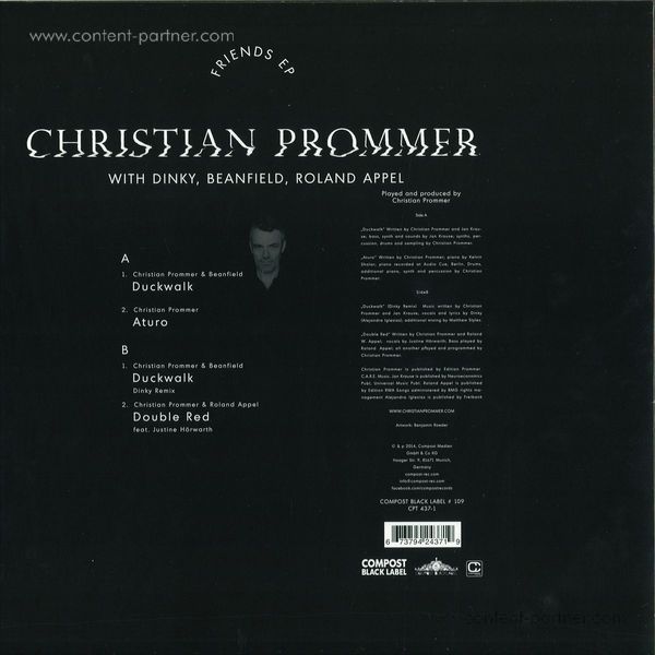 Christian Prommer - Compost Black Label 109 (Dinky REmix) (Back)
