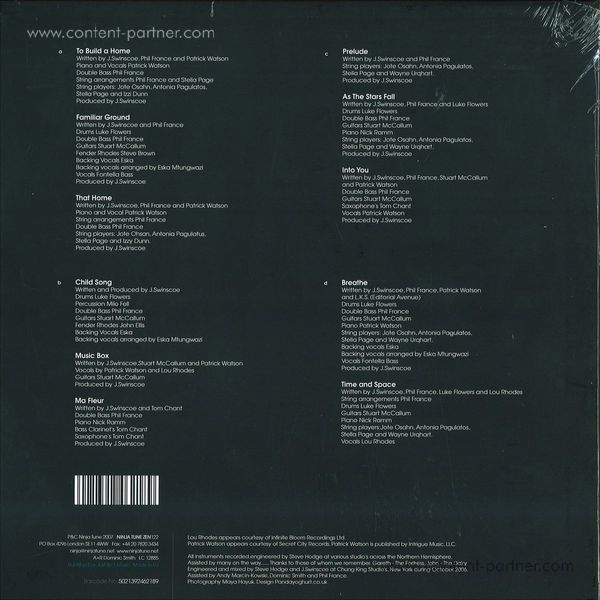 Cinematic Orchestra - Ma Fleur (Deluxe Vinyl+MP3) (Back)
