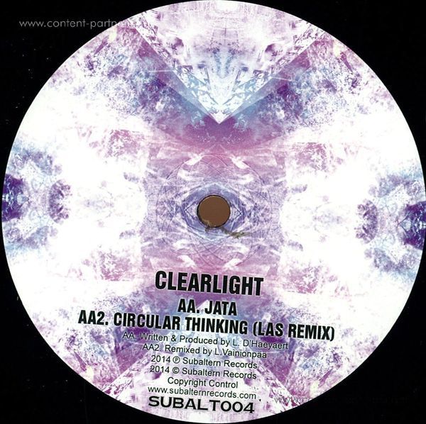 Clearlight - Circular Thinking Ep (Back)