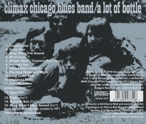 Climax Blues Band - A Lot Of Bottle (Remastered+Expanded Ed. (Back)