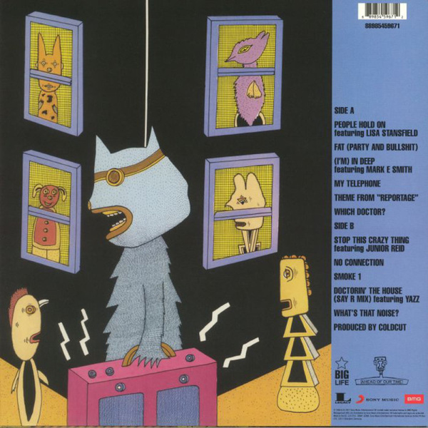Coldcut - What's That Noise (Reissue) (Back)