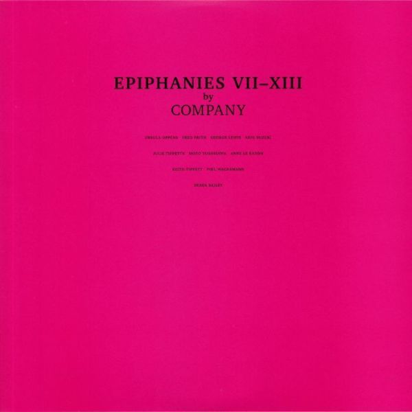 Company - Epiphanies VII-XIII