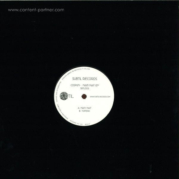 Cosmjn - Naiti Nait Ep (Vinyl Only) (Back)